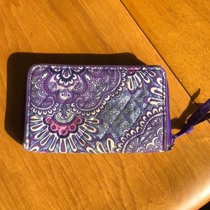 Purple Vera Bradley Wallet